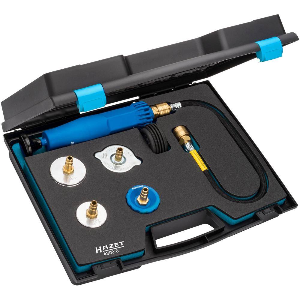 Kühlsystem-Tester 4800/6, 6-tlg.Sortiment, Anzahl Werkzeuge: 6, HAZET-0