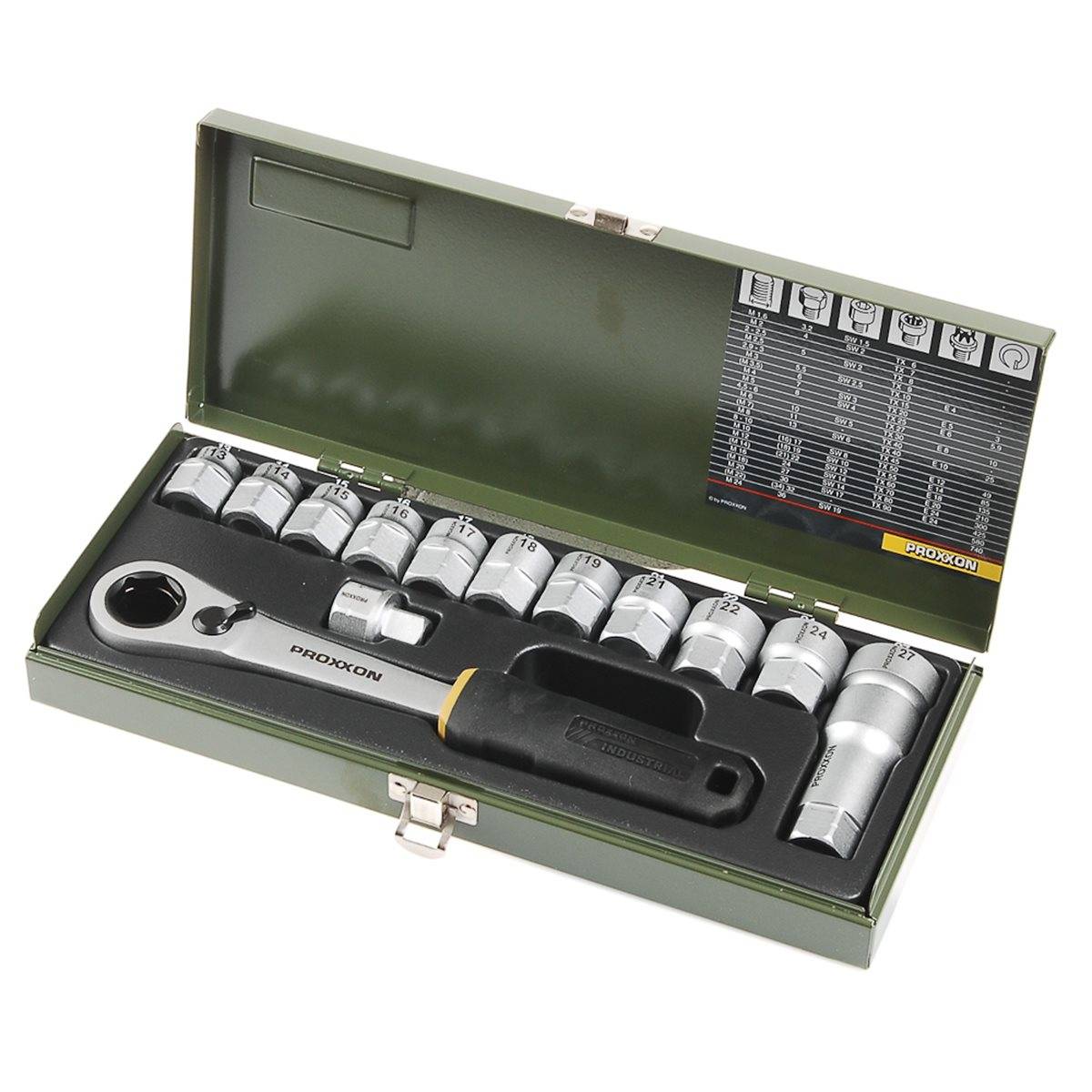 Proxxon 23604 Werkstatt-Spezialsatz, 13 bis 27 mm-0