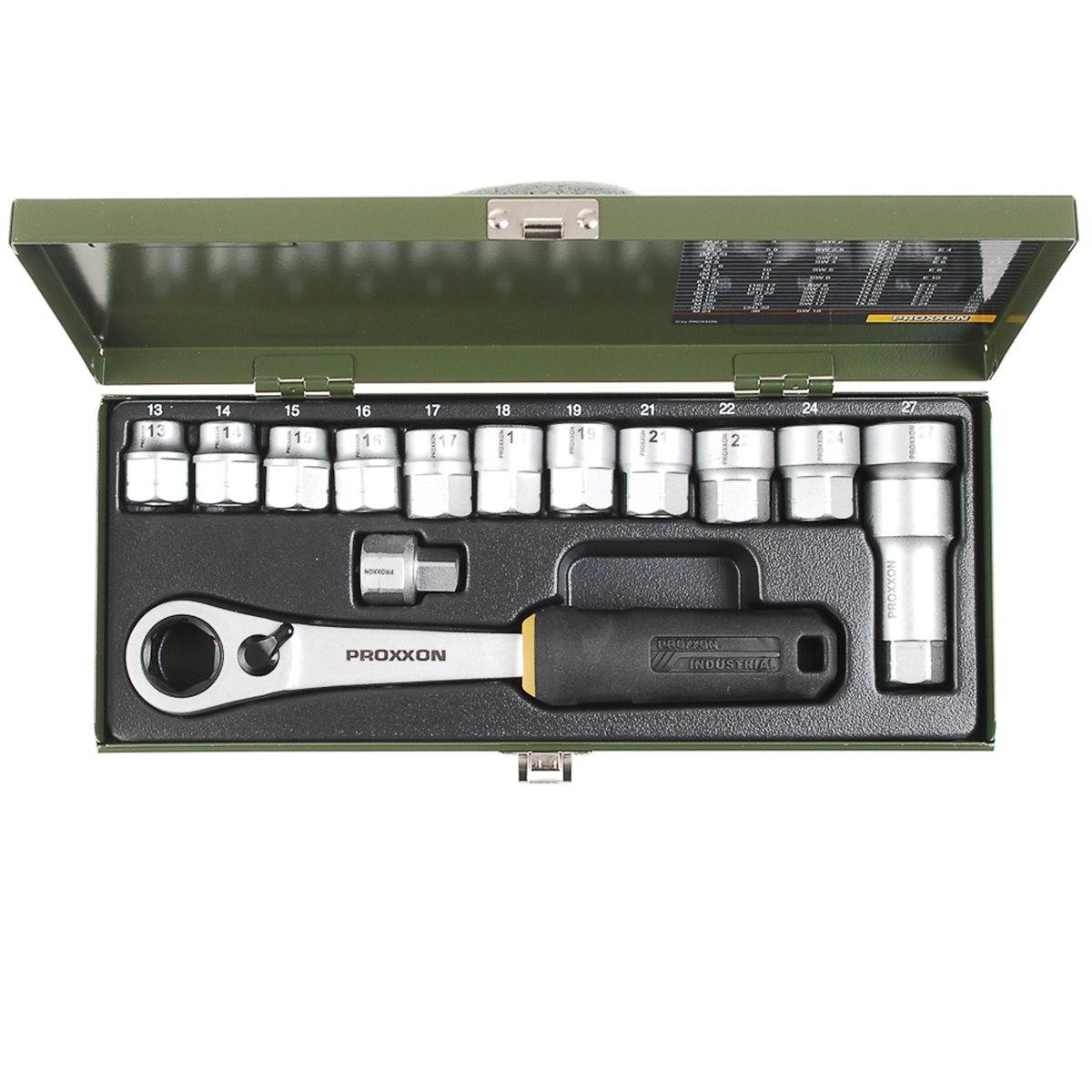 Proxxon 23604 Werkstatt-Spezialsatz, 13 bis 27 mm-1
