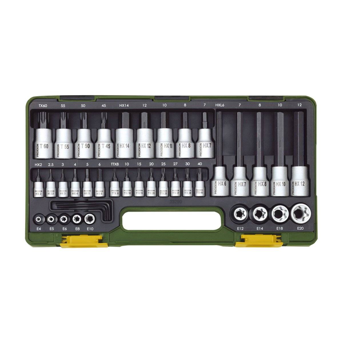 Proxxon 23290 Innensechskant & TX-Satz 42-teilig-2