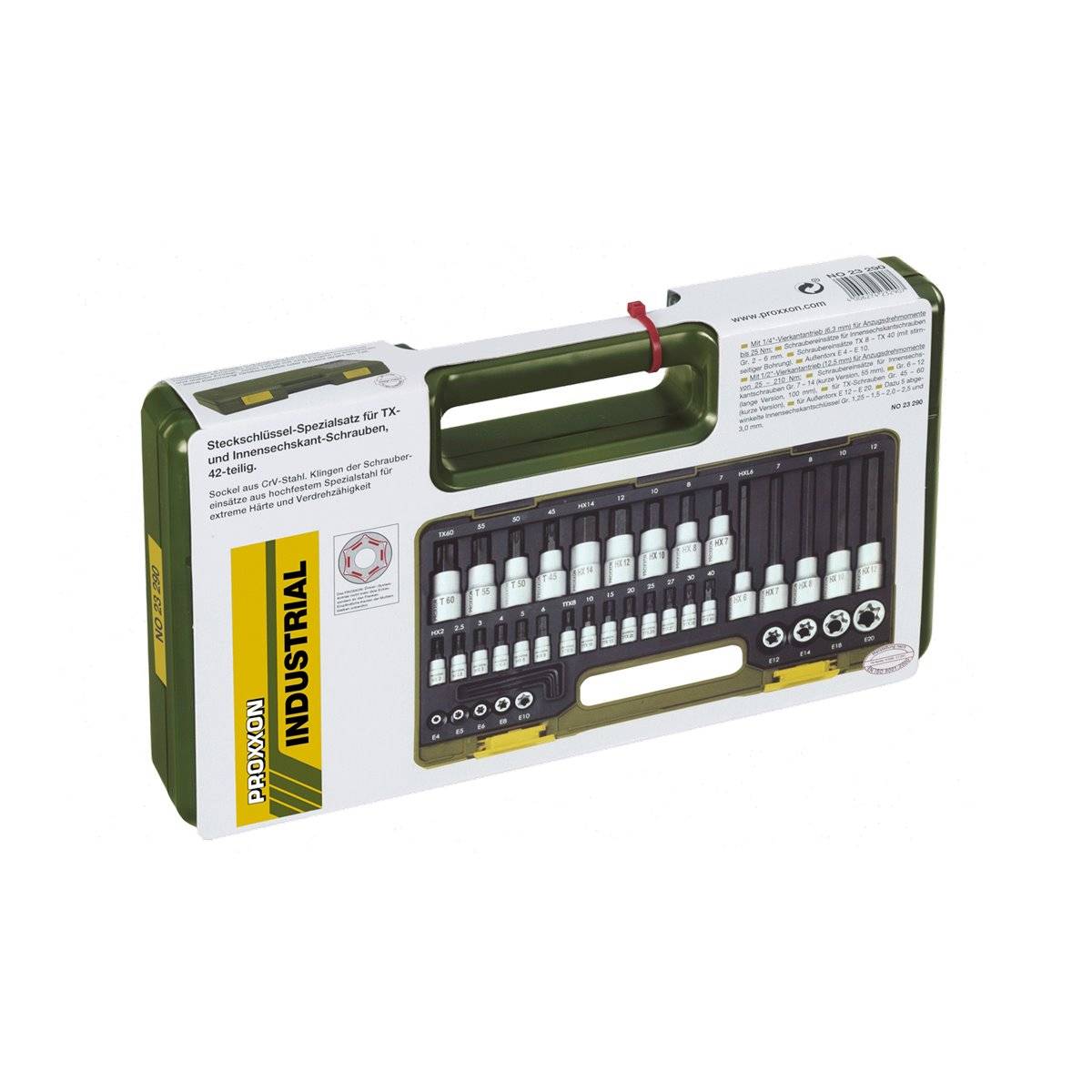 Proxxon 23290 Innensechskant & TX-Satz 42-teilig-4