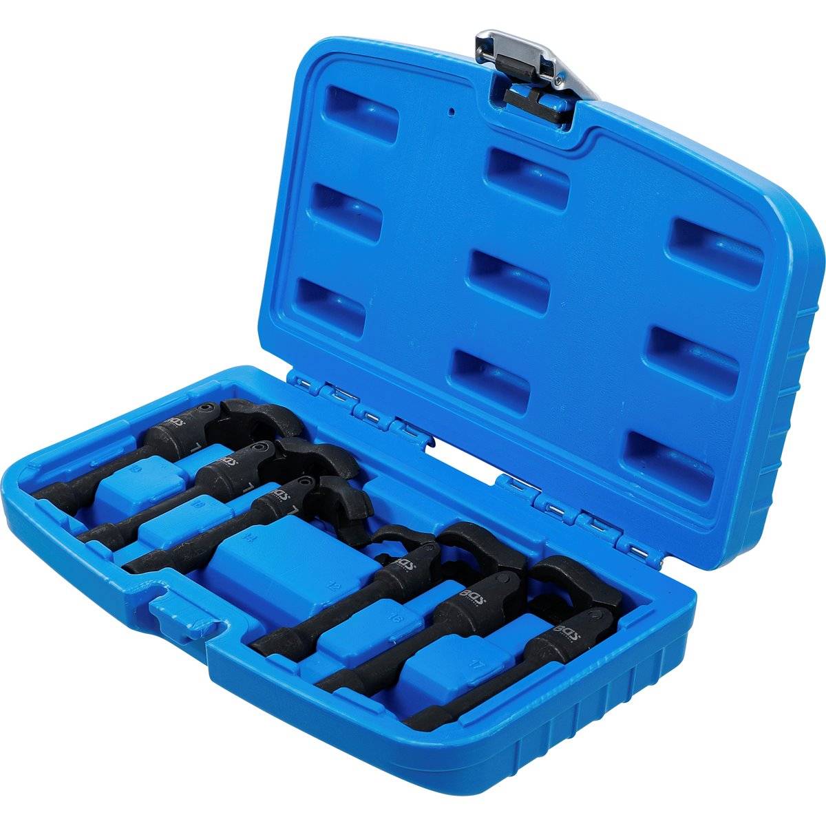 BGS 74302 Hahnenfußschlüssel-Satz, Antrieb Innenvi erkant 10 mm (3/8"), mit Gelenk, 6-tlg.-4