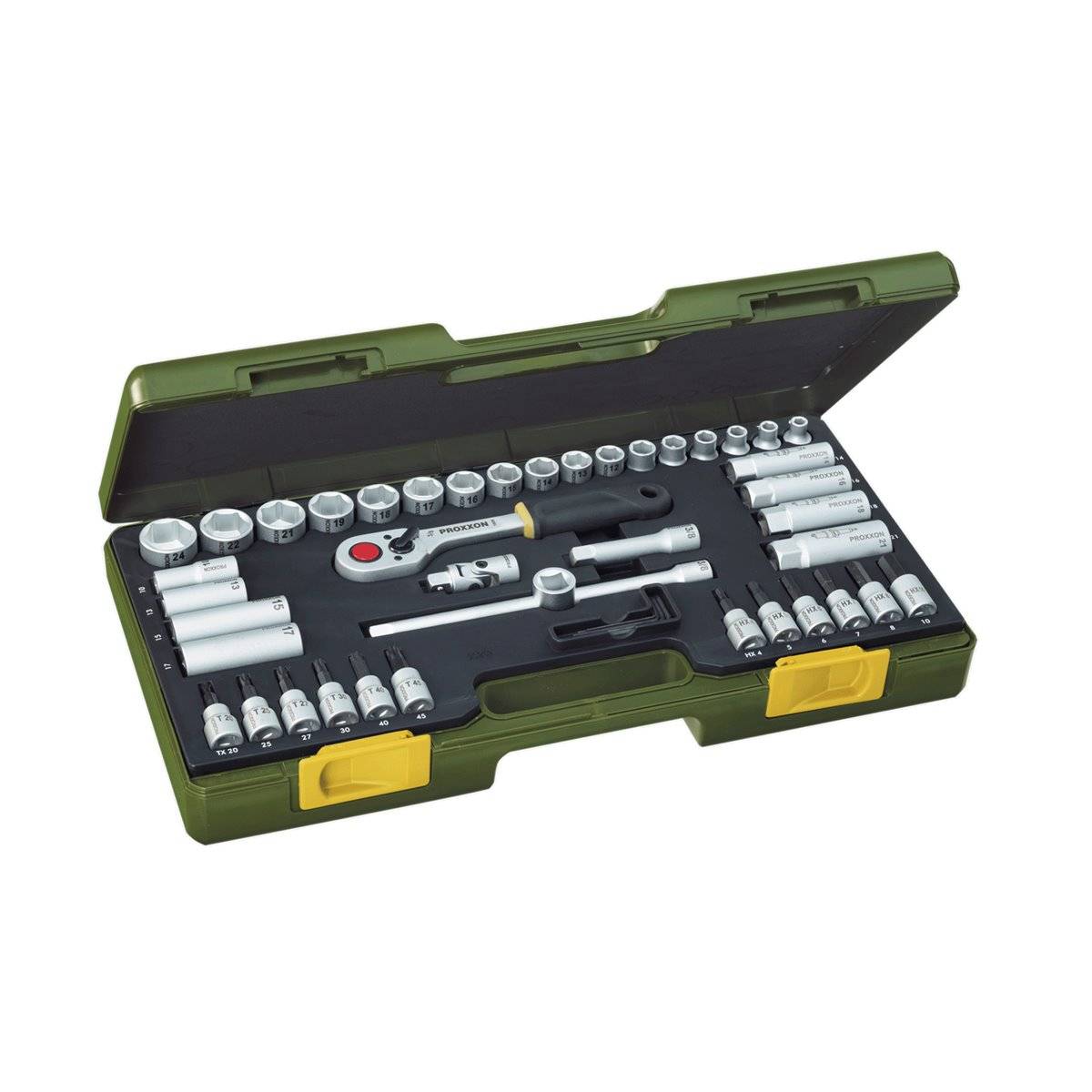Proxxon 23282 Knarrenkasten 3/8" 6-24 mm 47-teilig-0