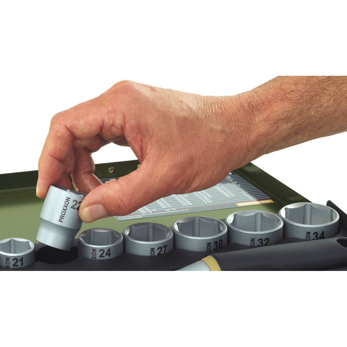 Proxxon 23286 Knarrenkasten 4-34 mm 65-teilig /2" (65-teilig)-4
