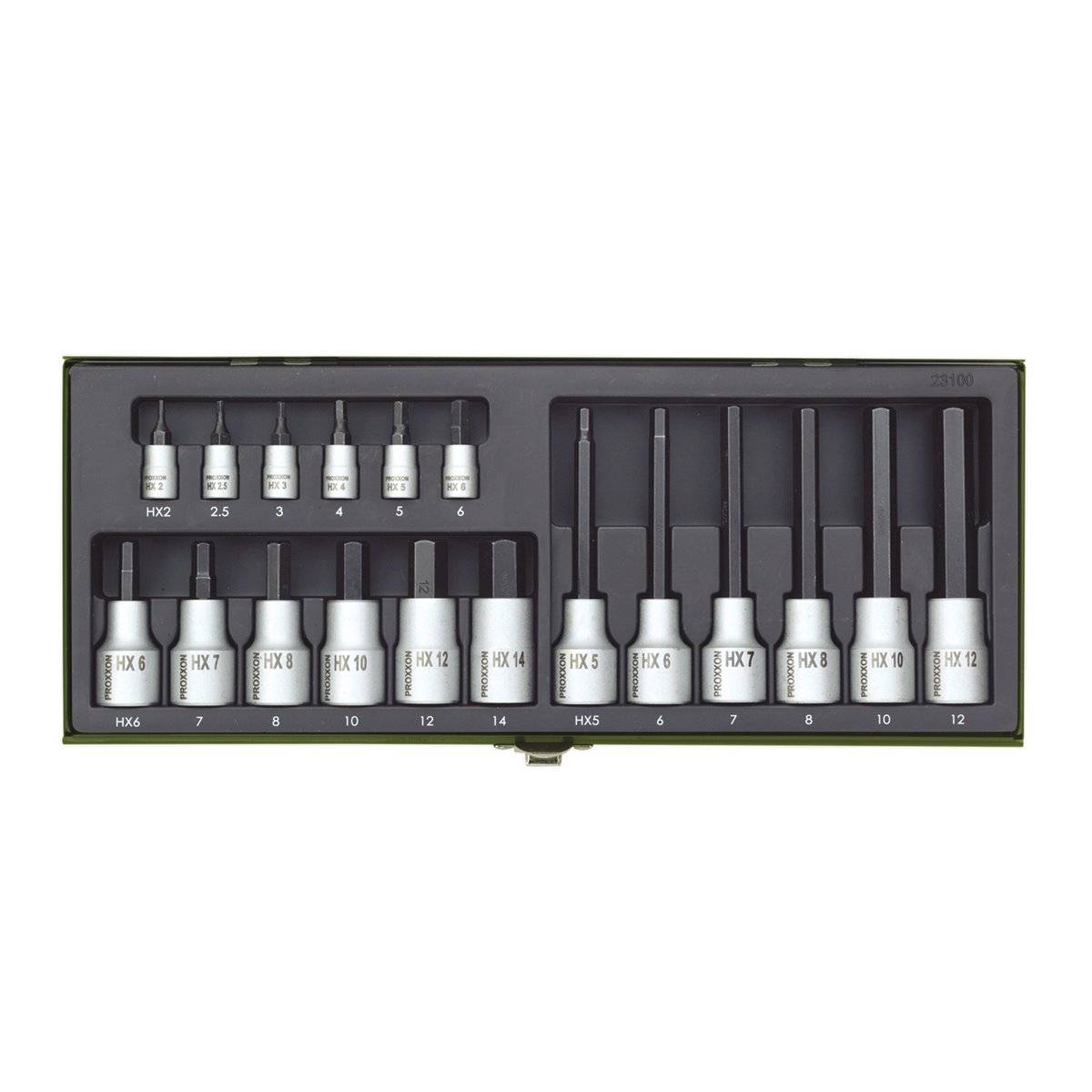Proxxon 23100 Innensechskant-Set 2-14 mm 18-teilig 18-teilig)-3