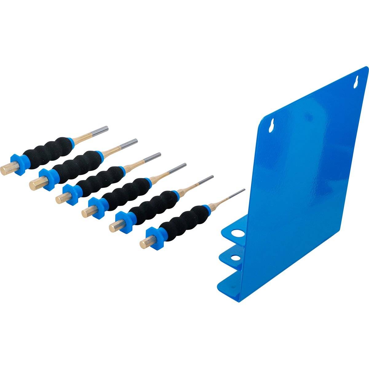 BGS 74591 Splintentreiber-Satz, mit Handschutz, 18 0 mm, 3 - 8 mm, 6-tlg.-4