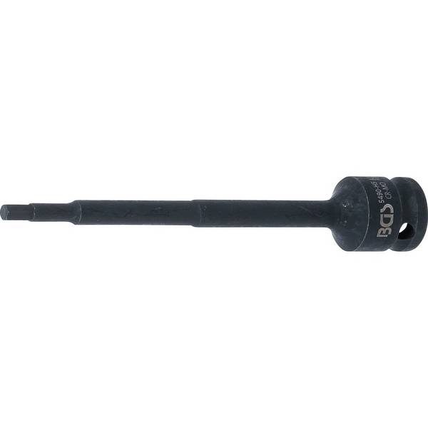 BGS 5490-H5 Kraft-Bit-Einsatz, Länge 150 mm, Antri eb Innenvierkant 12,5 mm (1/2"), Innensechskant 5