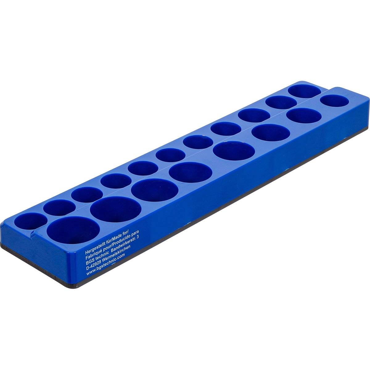 BGS 74598 Kunststoffhalter für Steckschlüssel-Eins ätze, magnetisch, 12,5 mm (1/2")-1