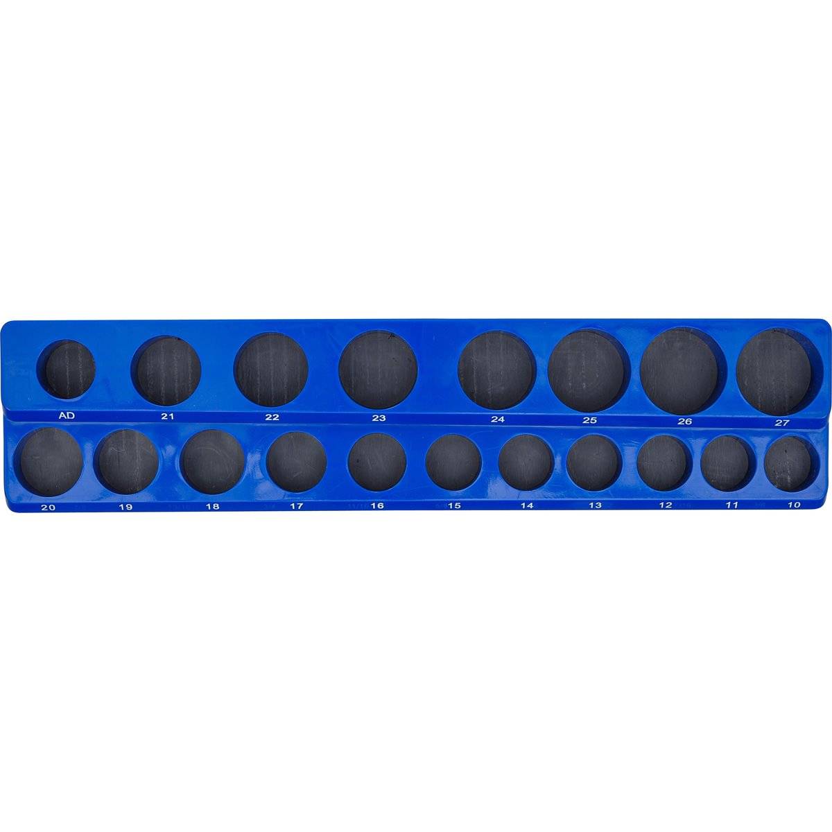 BGS 74598 Kunststoffhalter für Steckschlüssel-Eins ätze, magnetisch, 12,5 mm (1/2")-2