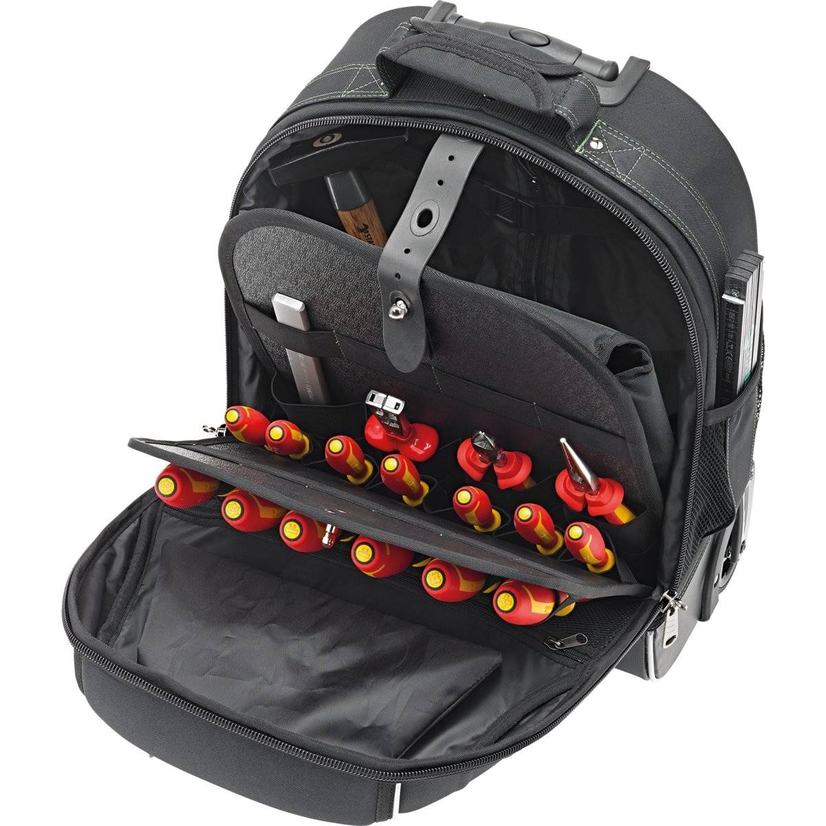 Stahlwille 13215/19 VDE MultiUse Werkzeug Set 19tl g Werkzeugsortiment Im Rucksackt-Trolley-0