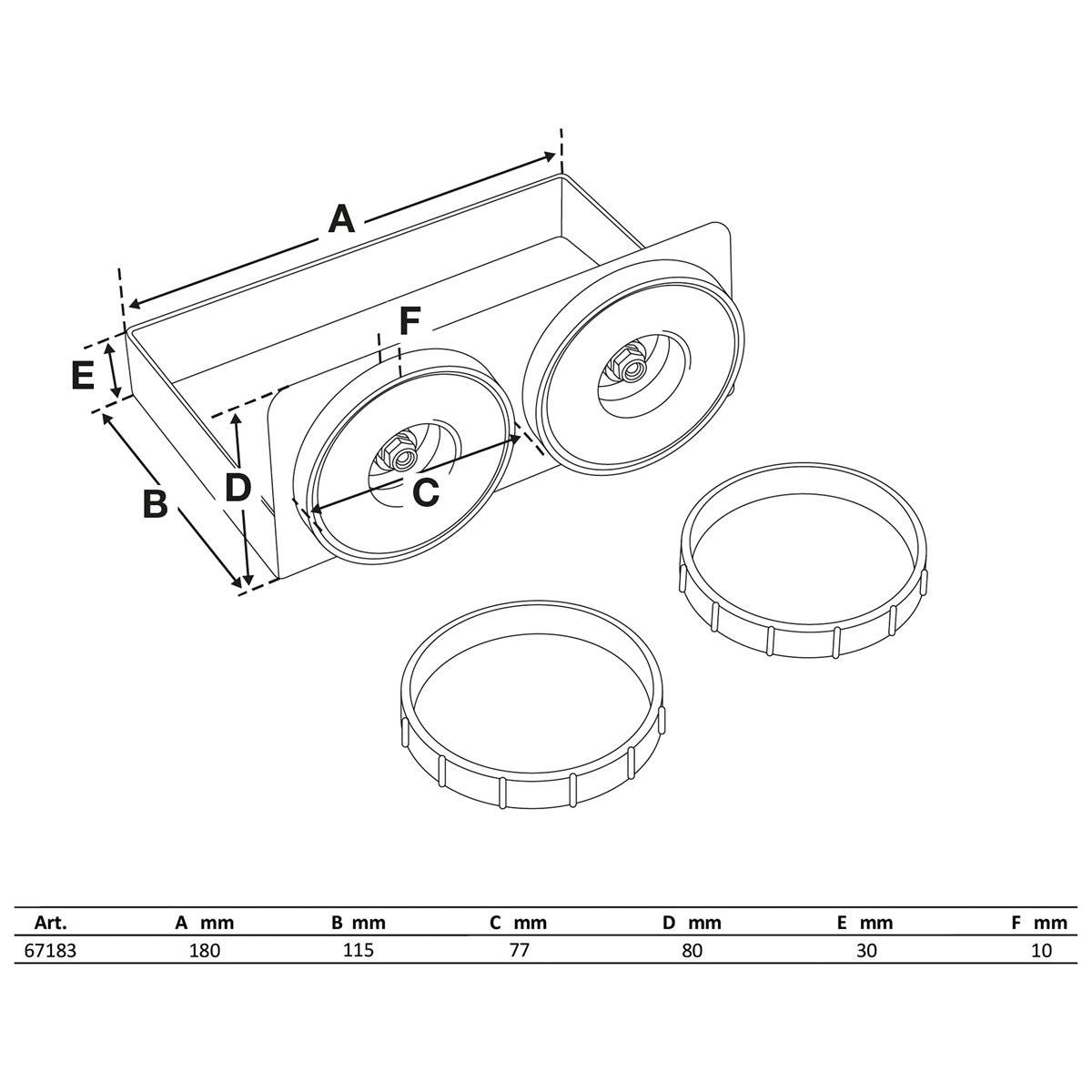 BGS 67183 Magnetische Ablageschale-2