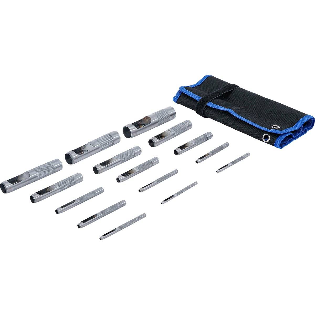 BGS 74570 Locheisen-Satz, 2 - 22 mm, 15-tlg.-1
