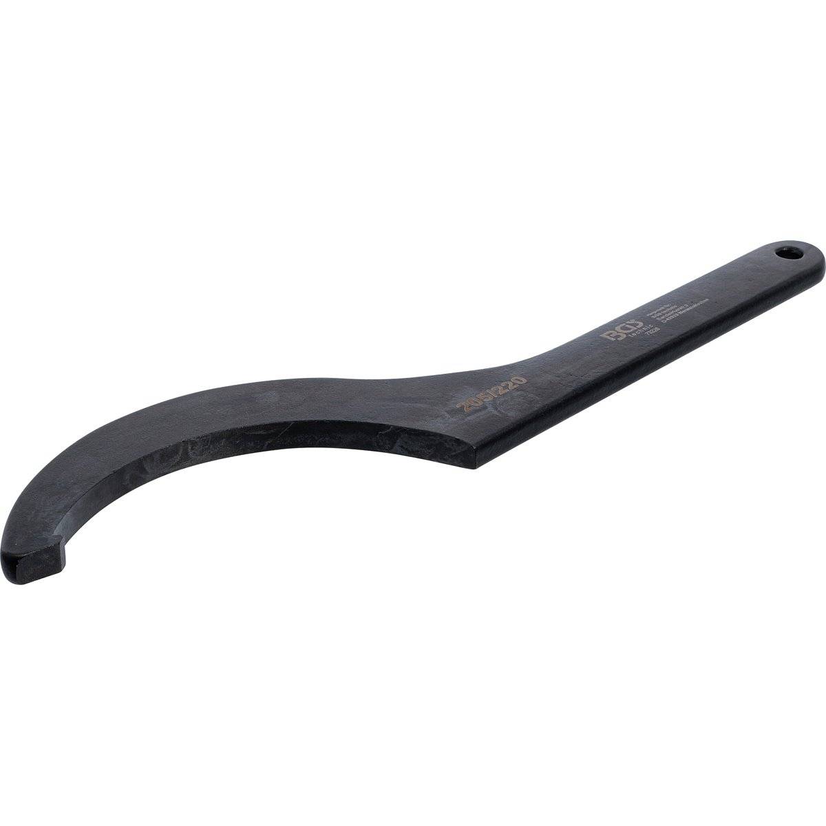 BGS 73226 Hakenschlüssel mit Nase, 205 - 220 mm-0