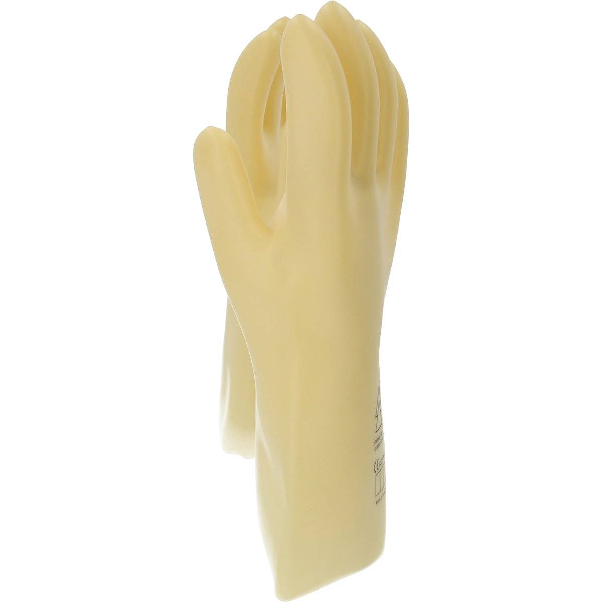 KS-Tools 117.0053 Elektriker-Schutzhandschuh mit S chutzisolierung, Größe 12, weiß-1