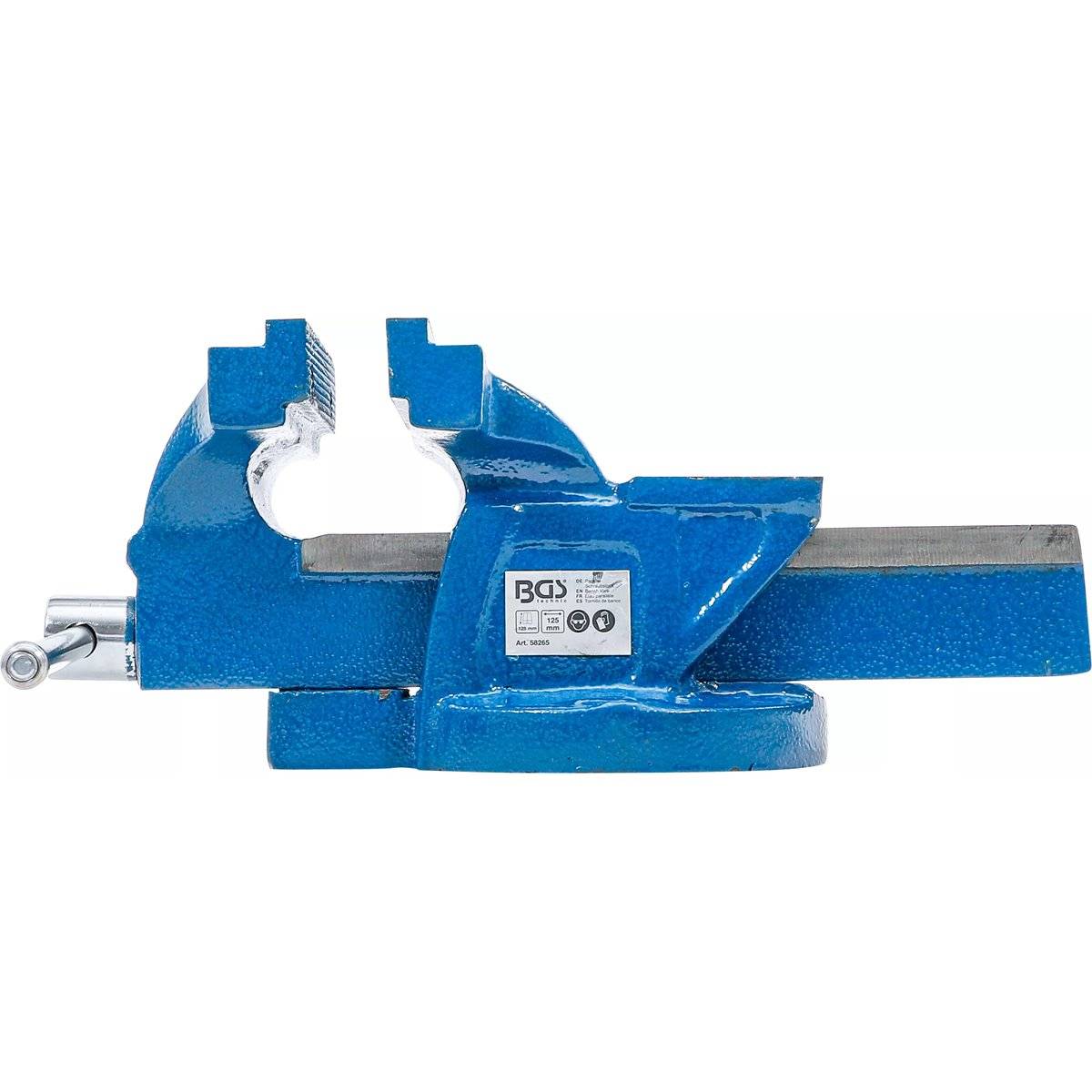 BGS 58265 Parallel-Schraubstock, 125 mm Spannbacke n-4