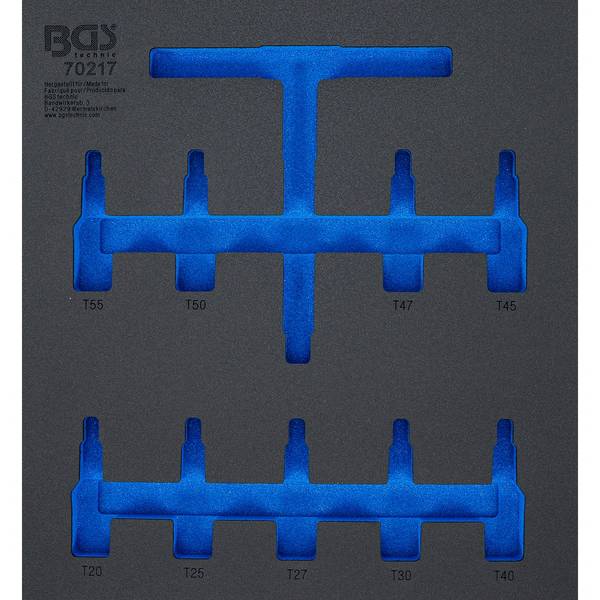 BGS 7131-1 Werkstattwageneinlage 2/3 leer f. 70217