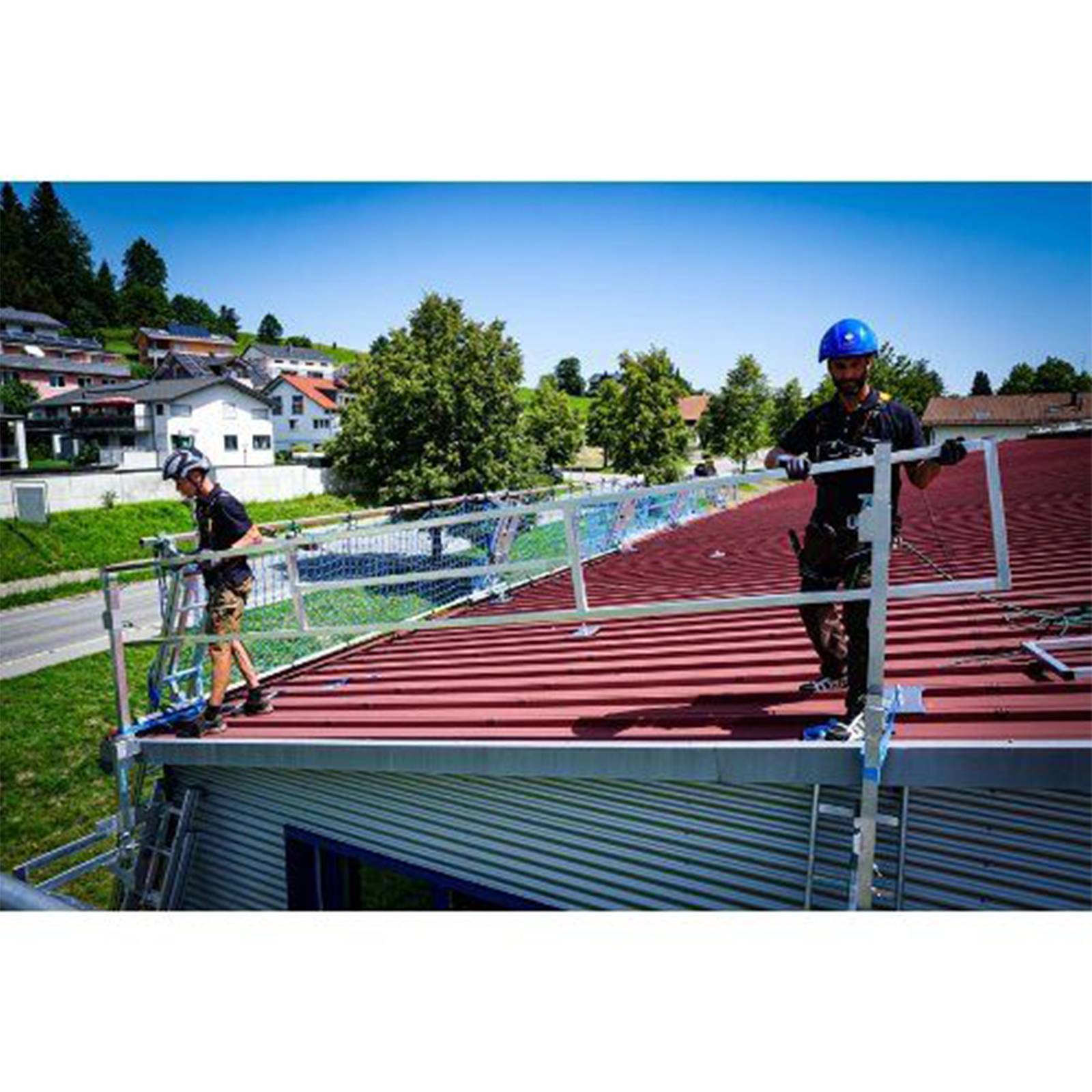 Mauderer Giebel-Absturzsicherung 5m Anbaumodul-4