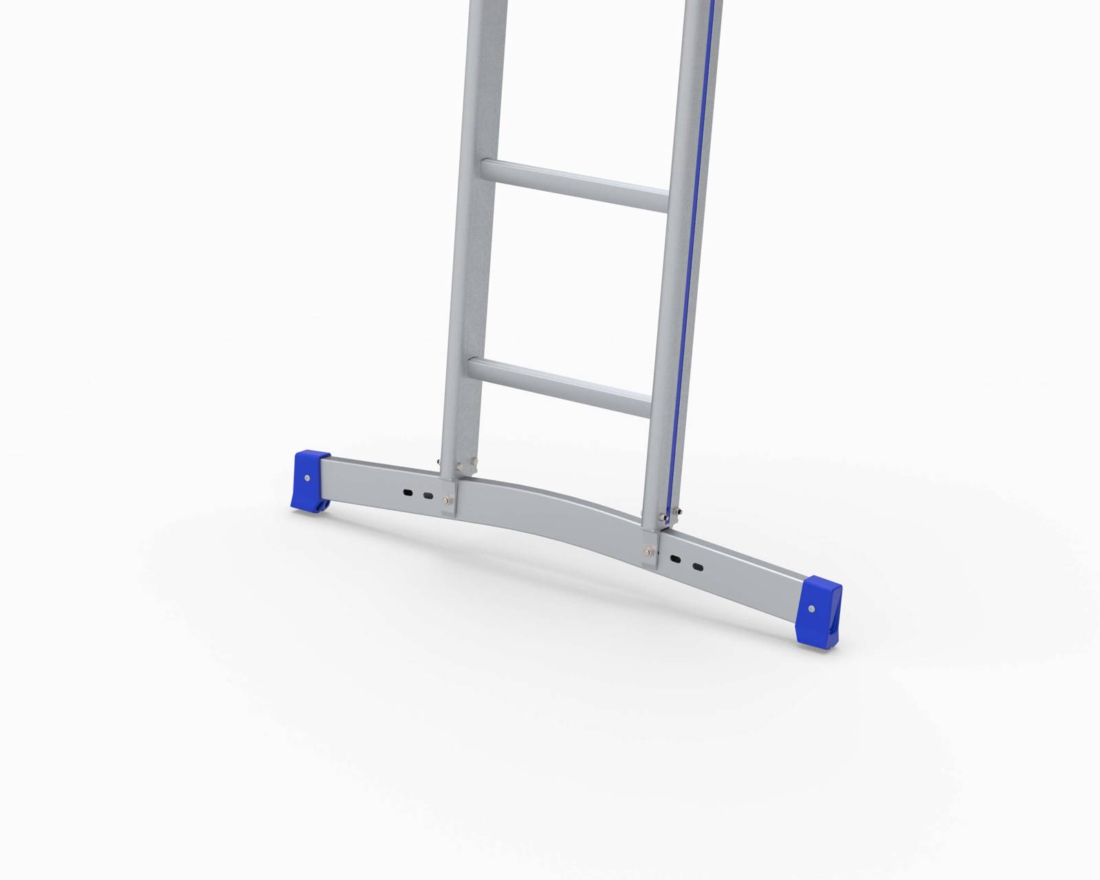 Mauderer Bavaria Seilzugleiter 965 mit Klapptraverse verstärkte 3x14 Dreikantsprossen-2