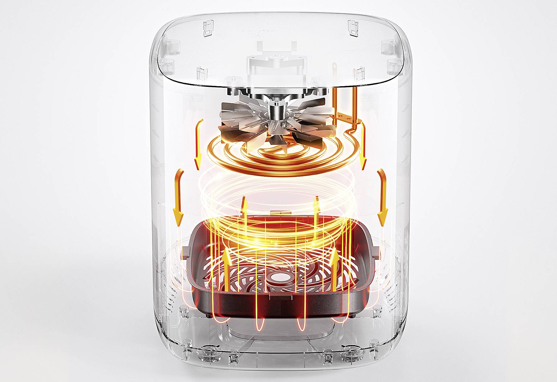 XIAOMI Heißluftfritteuse Smart Air Fryer 4,5l EU-2