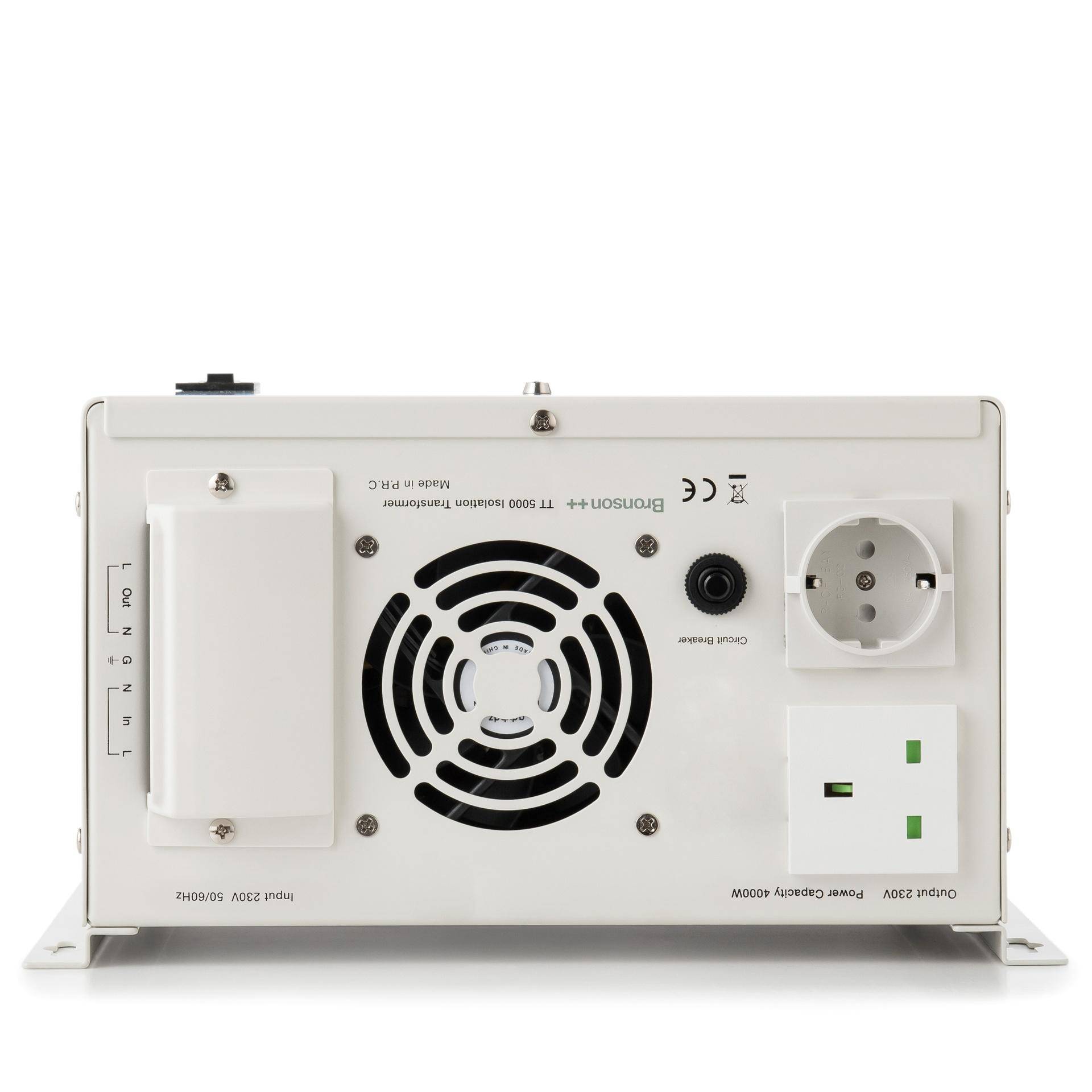 Bronson TT-5000: Zuverlässiger 5000W Trenntrafo – Sicherheit und Isolation-1