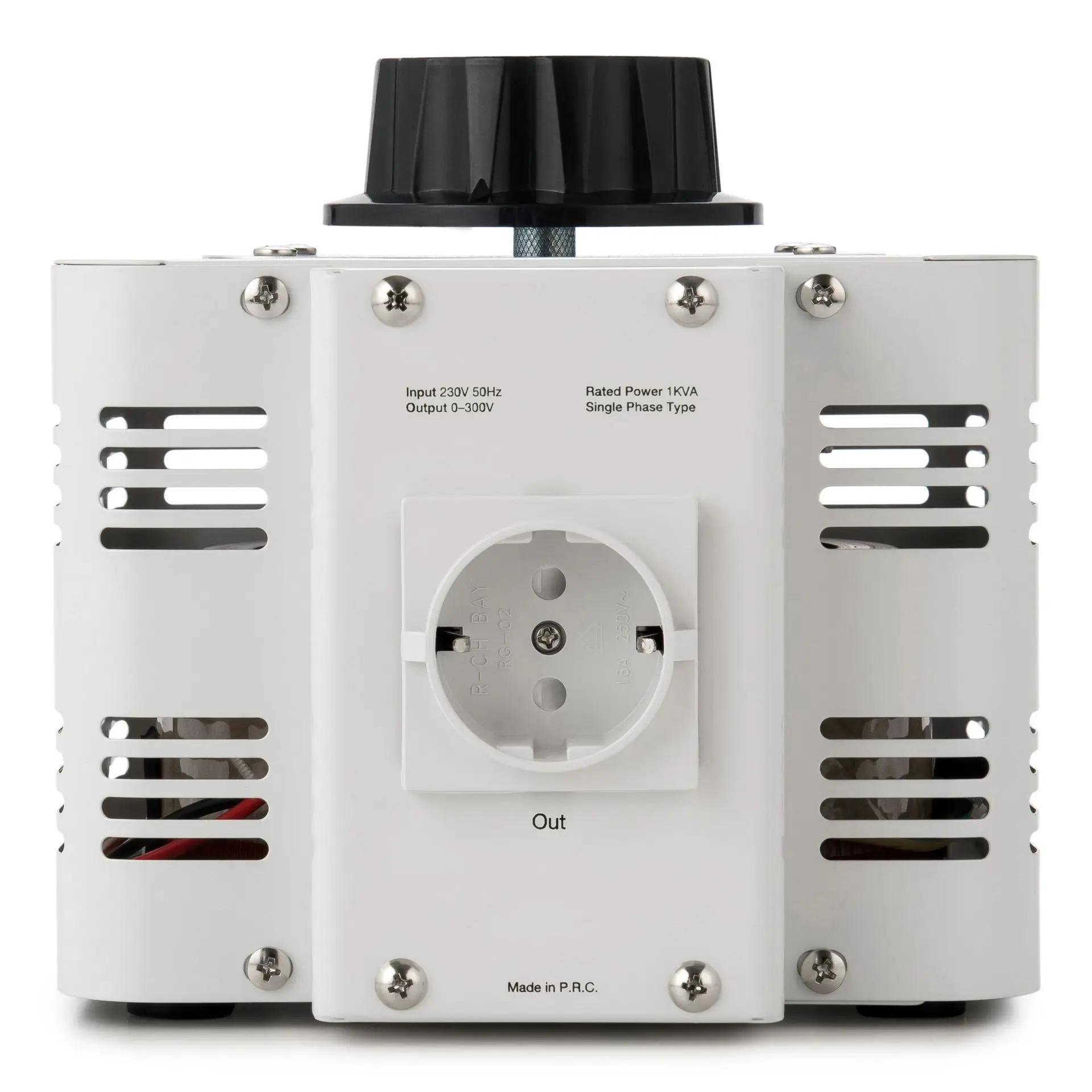 Bronson VC 1000: Stelltrafo zur Spannungsanpassung-1