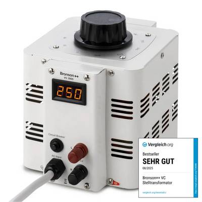 Bronson VC 3000: Stelltrafo zur Spannungsanpassung-0