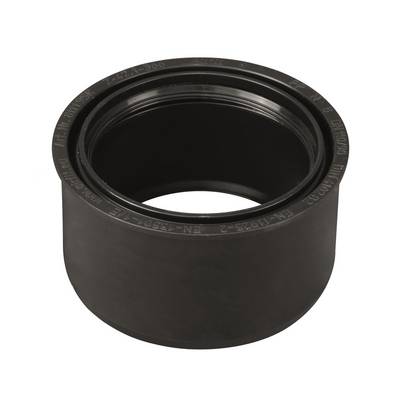Airfit Superkurz-Reduzierstück, DN 110/90, PP, Schwarz, 81119SK-0