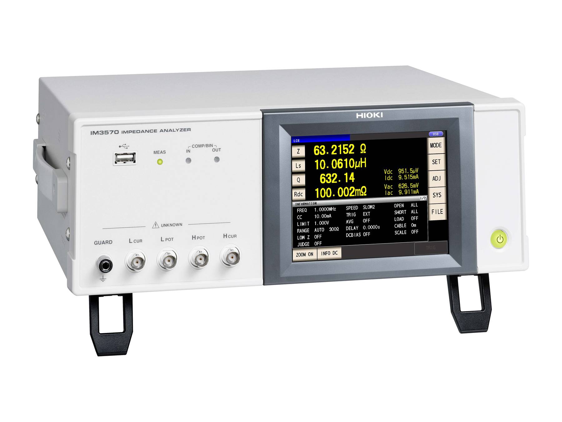 Hioki IM3570 - Impedanz-Analysator, 4 Hz bis 5 MHz-4