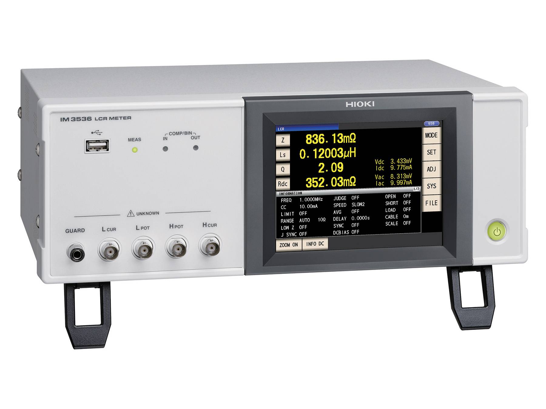 IM3536 - LCR Labormessgerät, 4 Hz bis 8 MHz-0