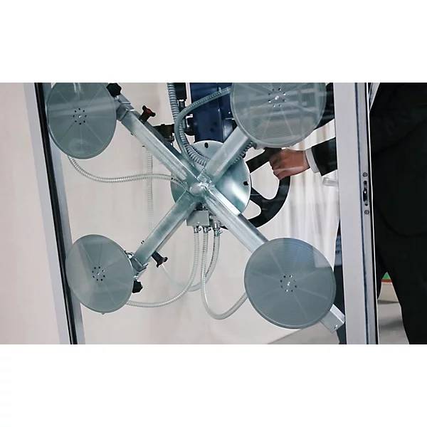 Vakuumheber AERO-WINDOW mit Handschiebeventilen Tragfähigkeit 300 kg 4 Scheiben. 85094649 850946 49-1