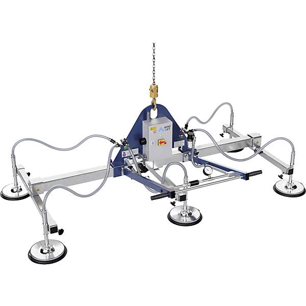 Vakuumheber AERO-BASIC Tragfähigkeit 1500 kg Scheiben-Ø 270 mm 10 Scheiben. 85093449 850934 49