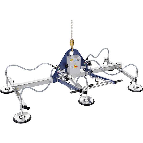 Vakuumheber AERO-BASIC Tragfähigkeit 400 kg Scheiben-Ø 210 mm 4 Scheiben. 85092749 850927 49