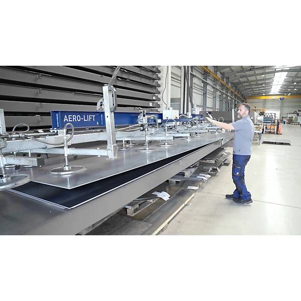 Vakuumheber AERO-BASIC Tragfähigkeit 1500 kg Scheiben-Ø 350 mm 6 Scheiben. 85093249 850932 49-3