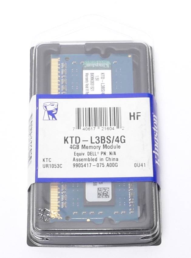 Kingston Memory Module 4GB KTD-L3BS/4G | 9905417-075.A00G-1