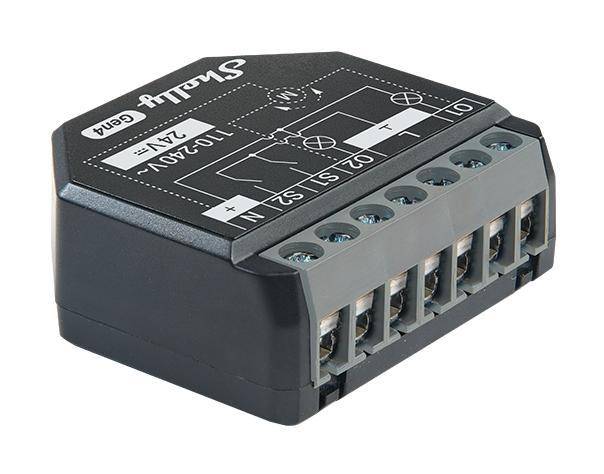 Shelly 2PM Gen4, Dual Schaltaktor mit Messfunktion, 16A, WLAN, Zigbee, Matter, Bluetooth, 4er Pack-1