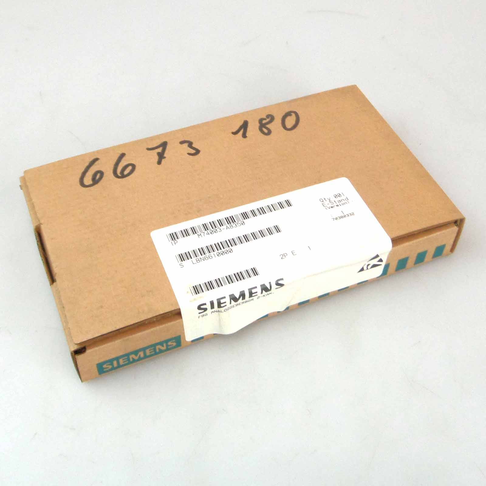 Siemens Teleperm C Analogbaugruppe M74003-A8350 E-Stand:01 SIE-0