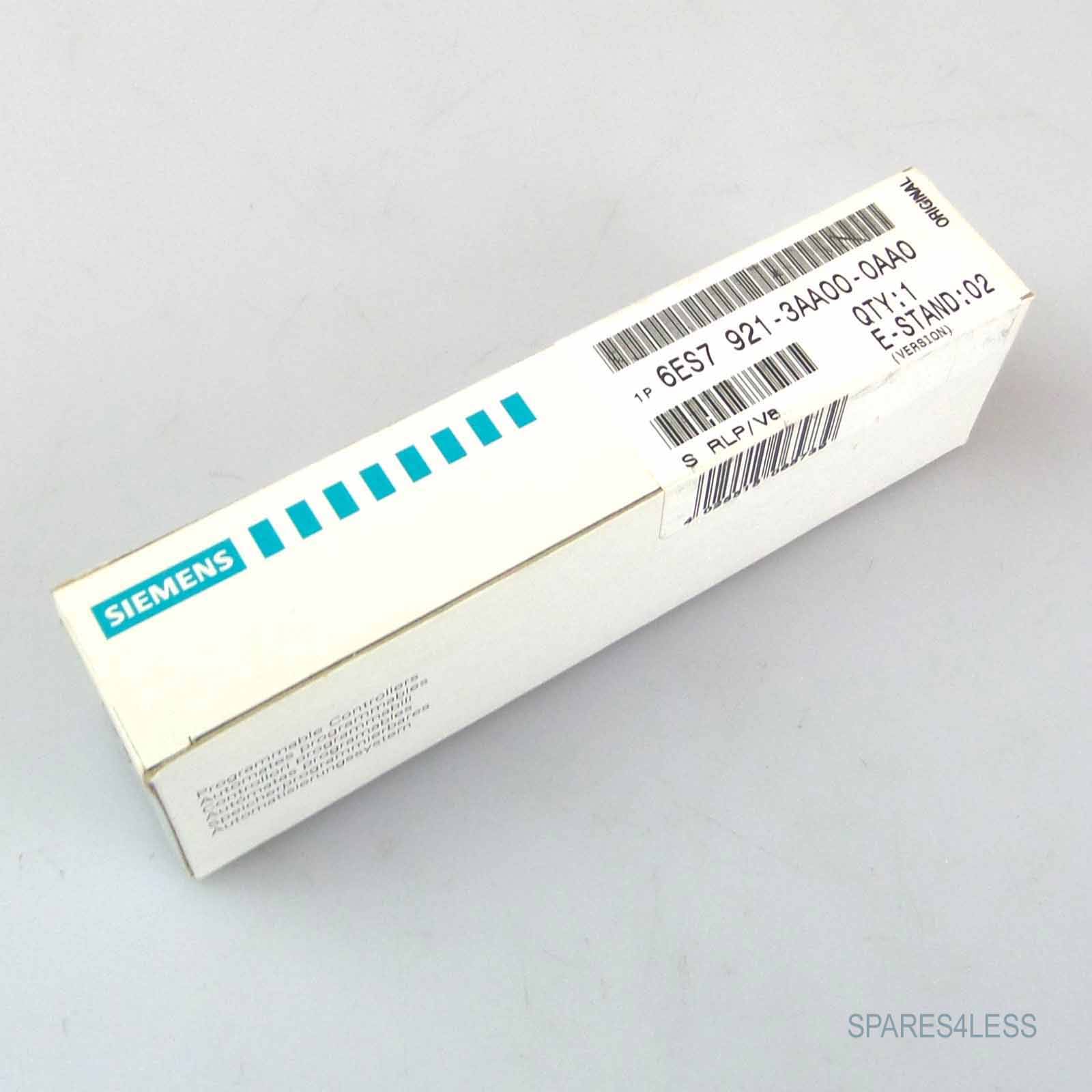 Simatic S7 Frontsteckmodul 6ES7 921-3AA00-0AA0 SIE