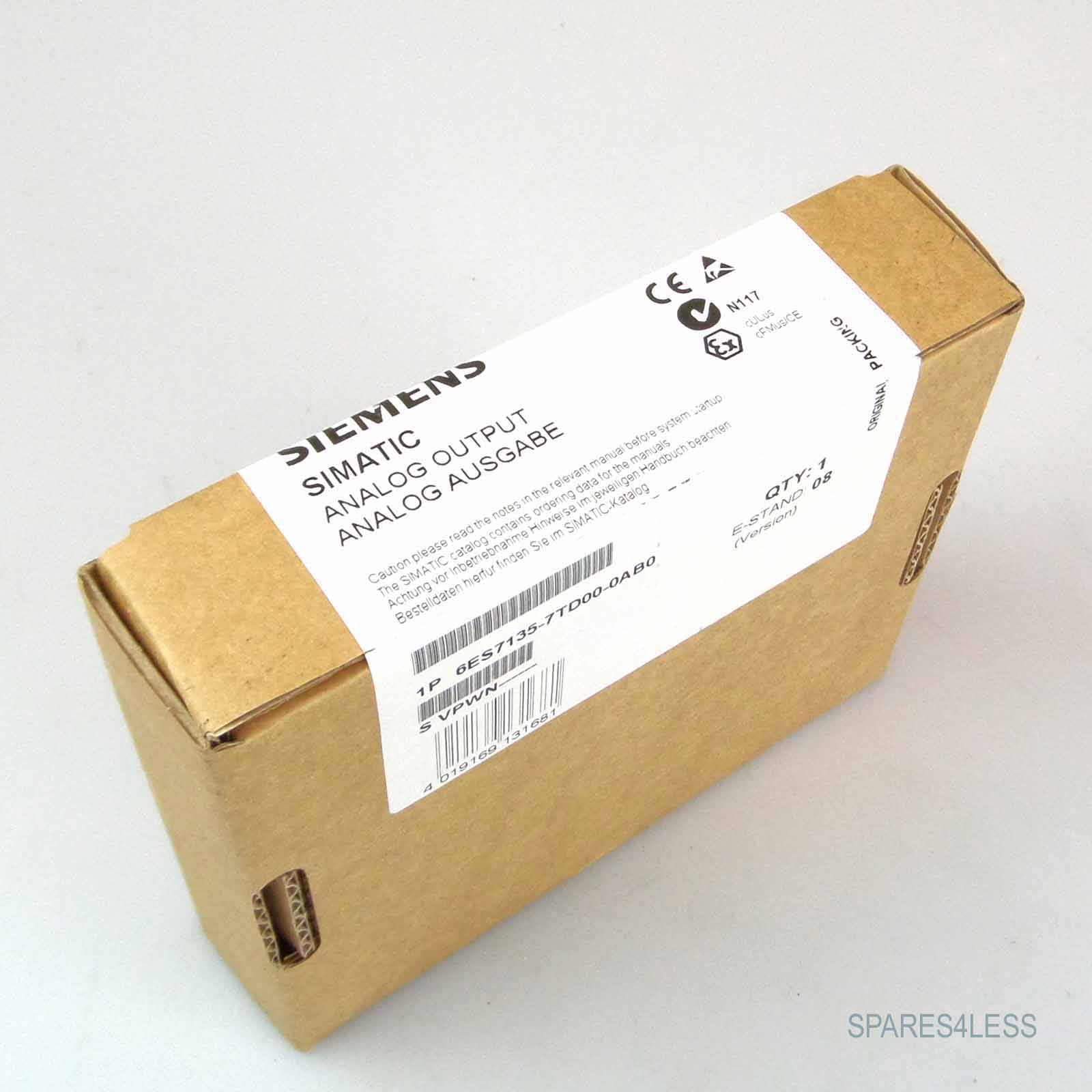 Simatic DP Elektronikmodul 6ES7 135-7TD00-0AB0 E-Stand:08 SIE-0