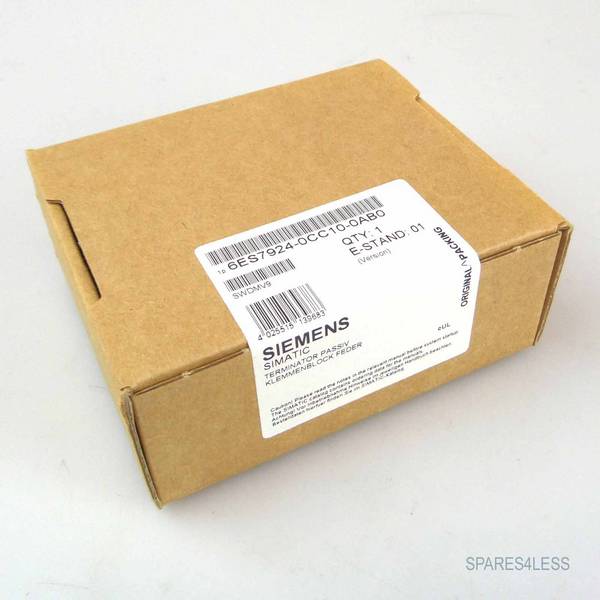 Siemens Klemmenblock 6ES7 924-0CC10-0AB0 SIE