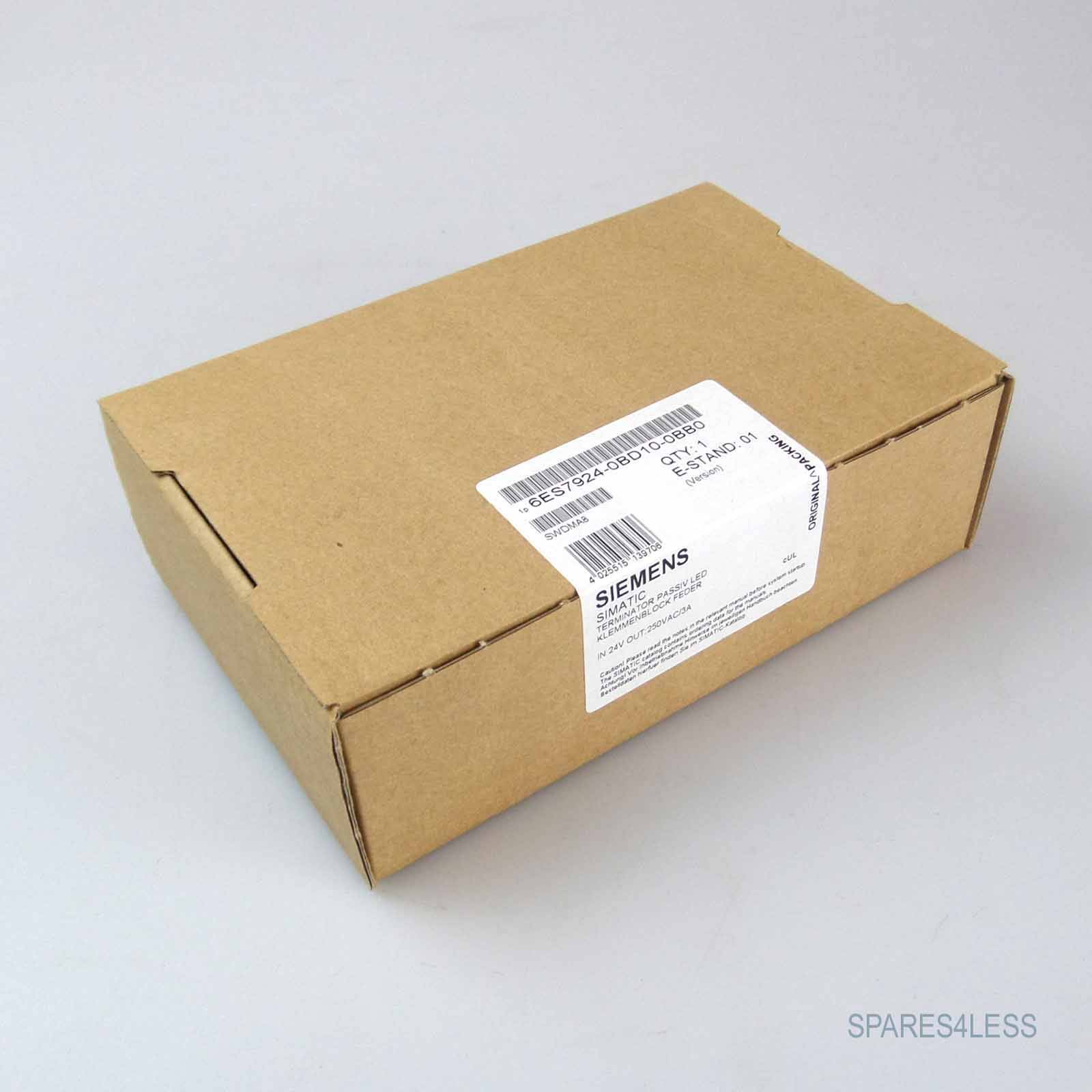 Siemens Klemmenblock 6ES7 924-0BD10-0BB0 SIE-0