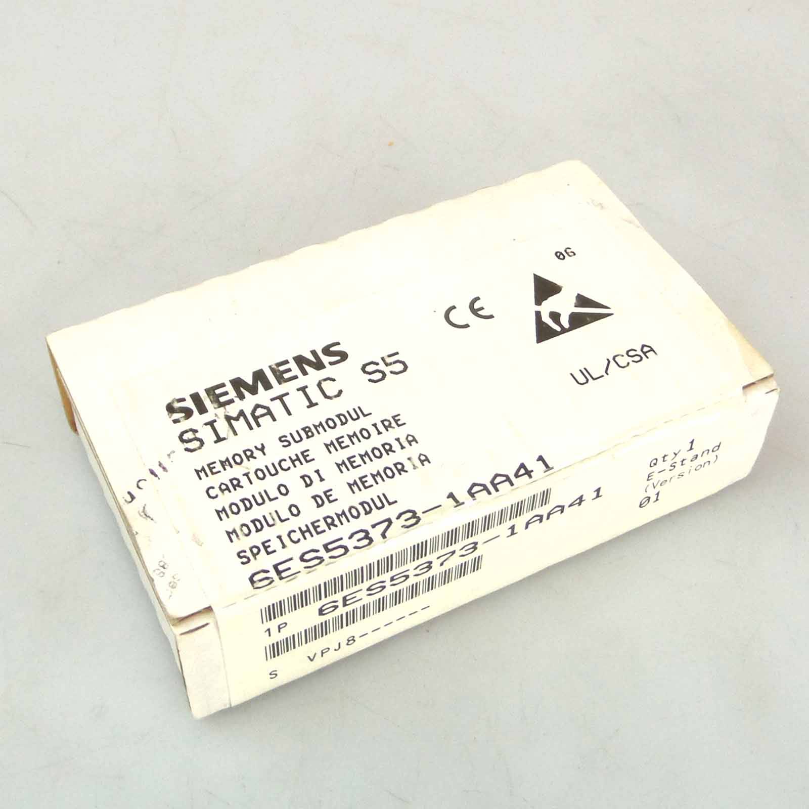 SIMATIC S5 SPEICHER 373 6ES5 373-1AA41 32 KB SIE-0