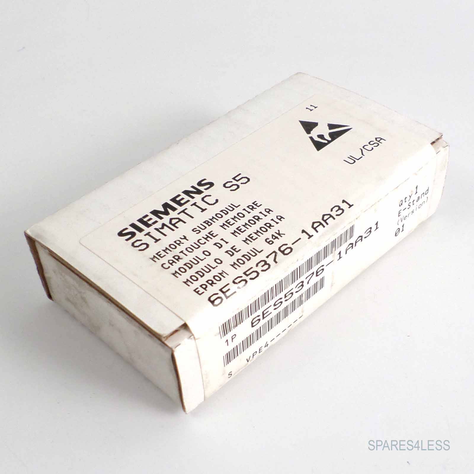 SIMATIC S5 SPEICHER 376 6ES5 376-1AA31,64 KB SIE-0