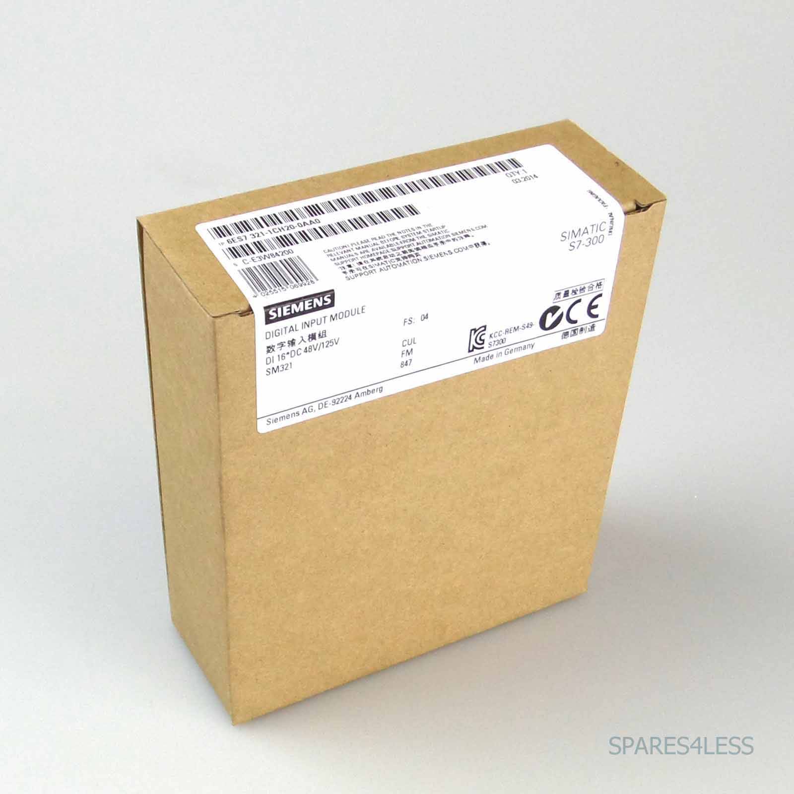 Simatic S7-300 SM321 6ES7 321-1CH20-0AA0 E-Stand:04 SIE