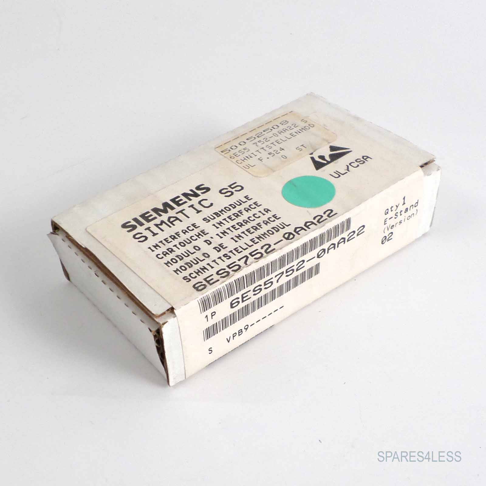 Simatic S5 Modul V.24 6ES5 752-0AA22 SIE
