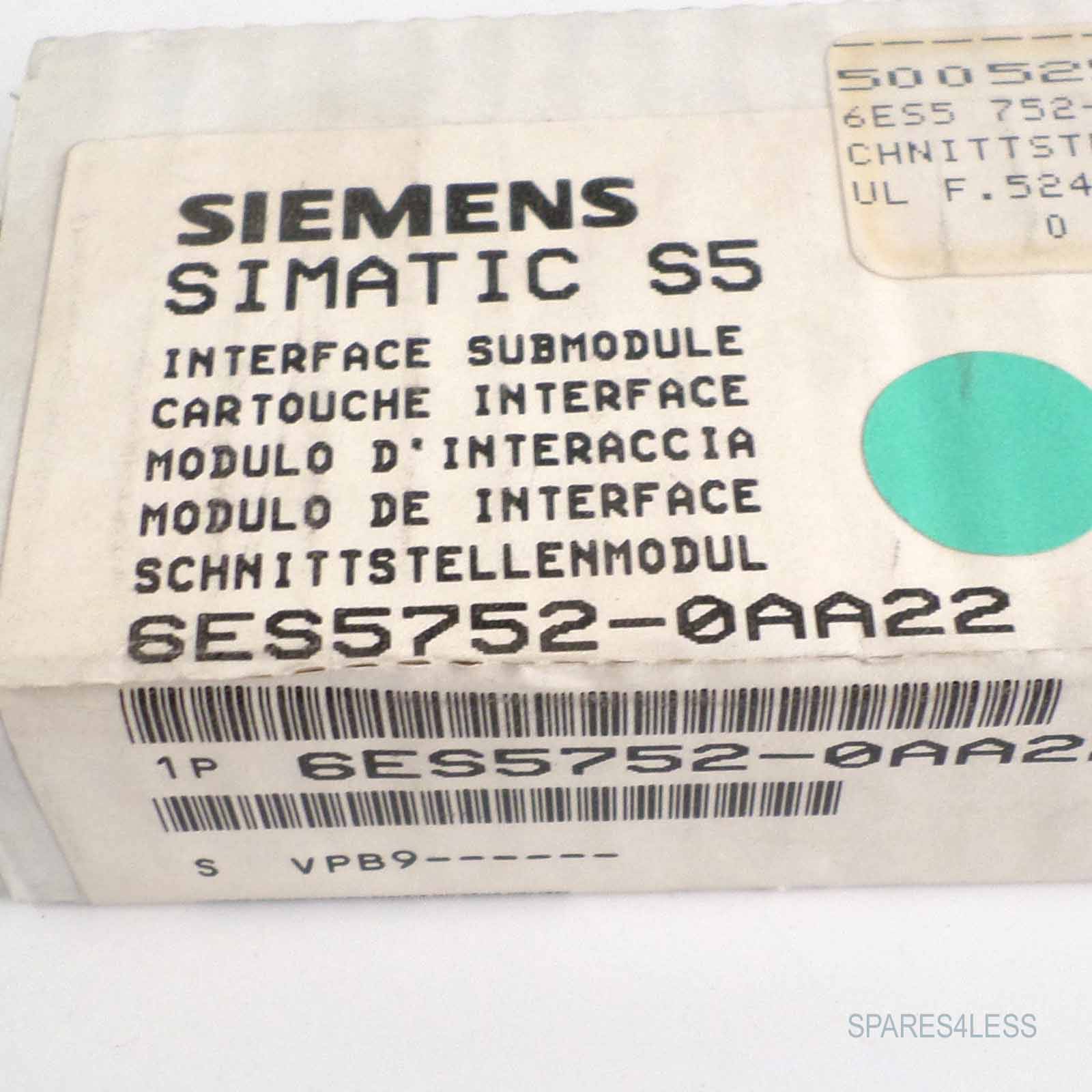 Simatic S5 Modul V.24 6ES5 752-0AA22 SIE-1