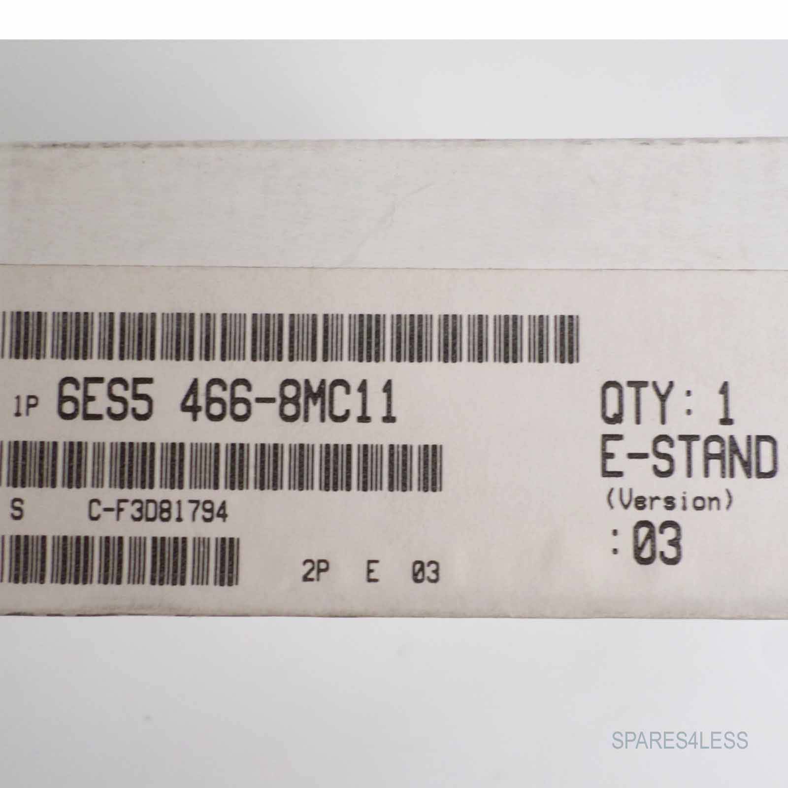 Simatic S5 AI466 6ES5 466-8MC11 SIE-1