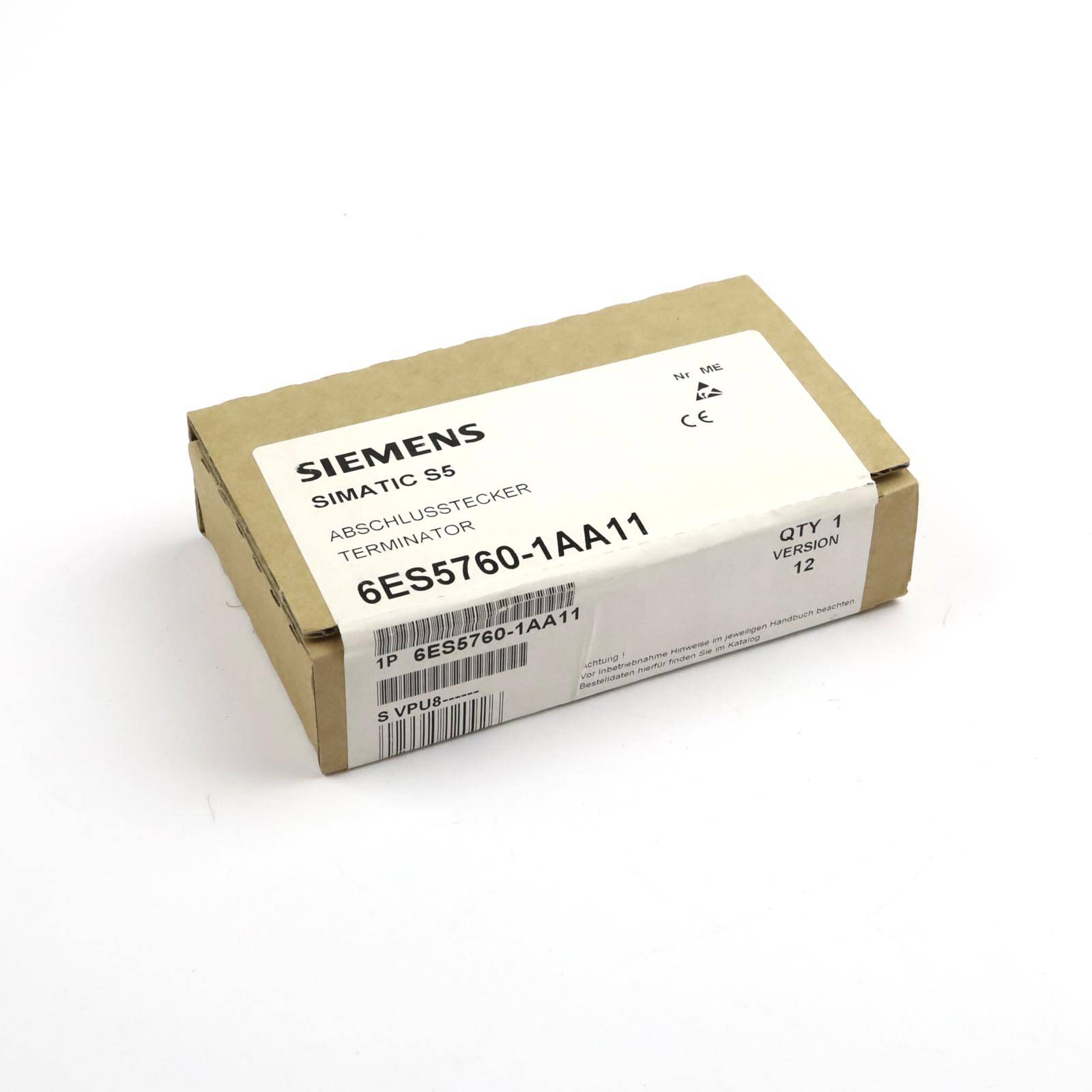 Simatic S5 Abschlusstecker 6ES5 760-1AA11 SIE-0