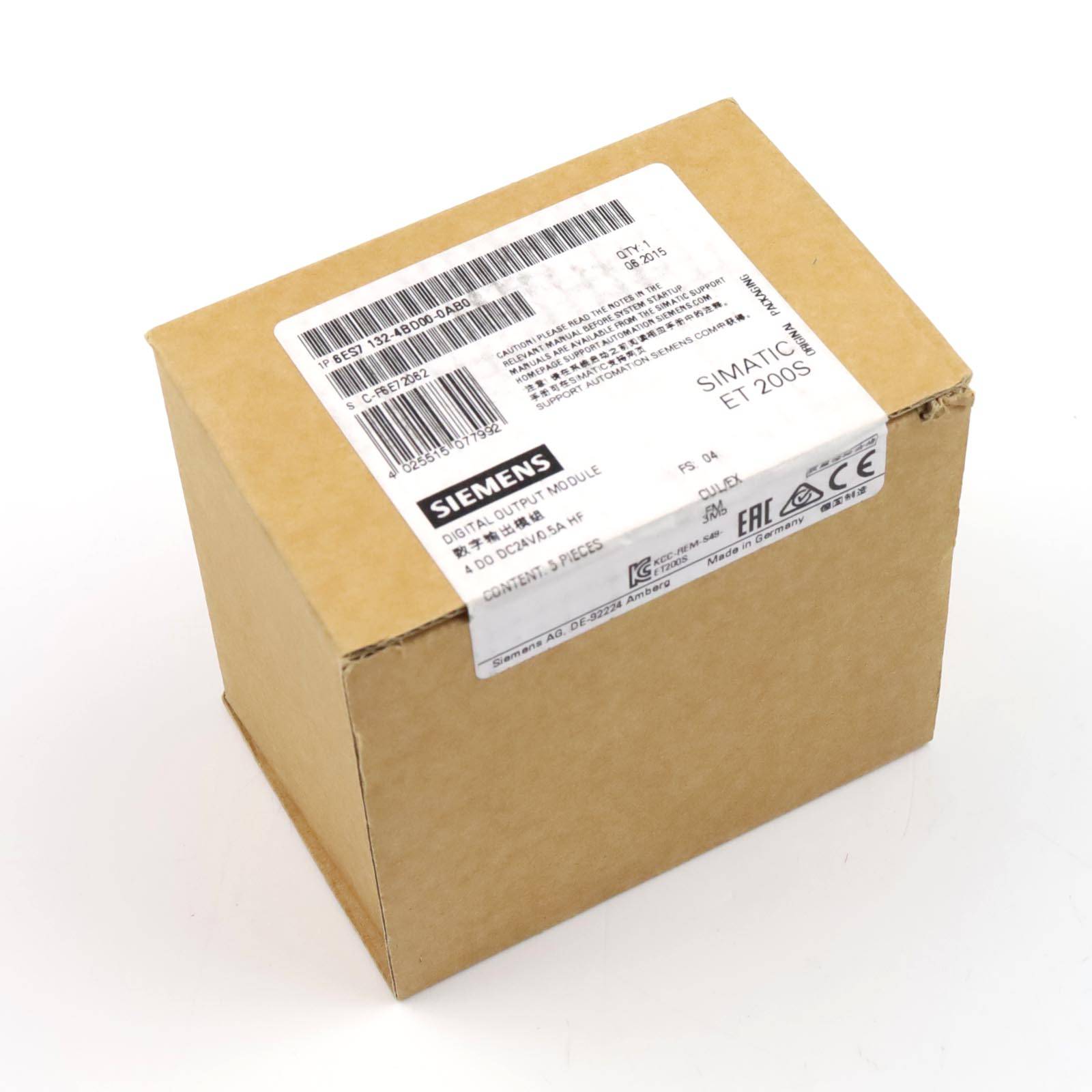 Simatic S7 ET200S 6ES7 132-4BD00-0AB0 (5Stk.) SIE-0