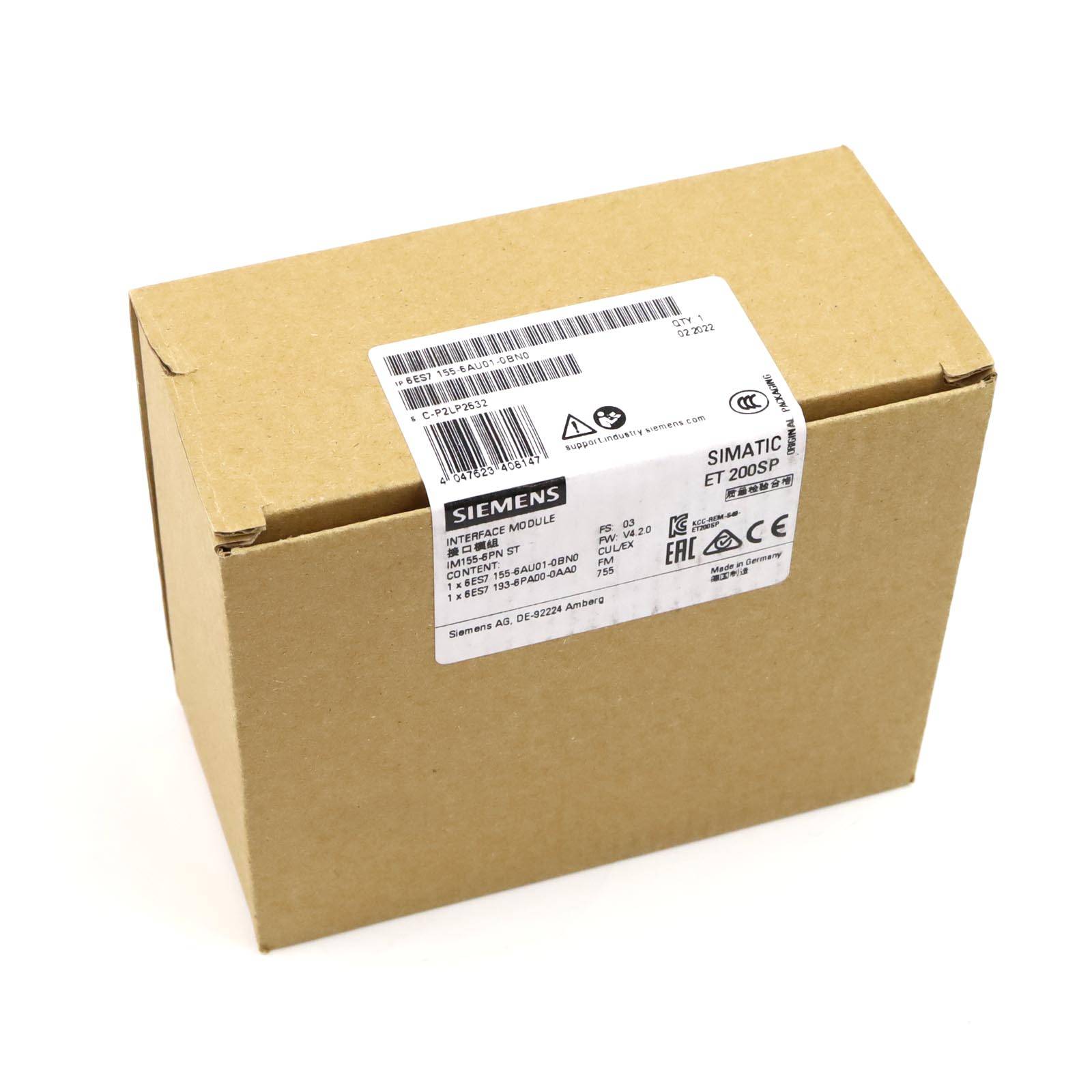 Simatic S7 ET200SP 6ES7 155-6AU01-0BN0 FS:03/FW:V4.2.0 SIE