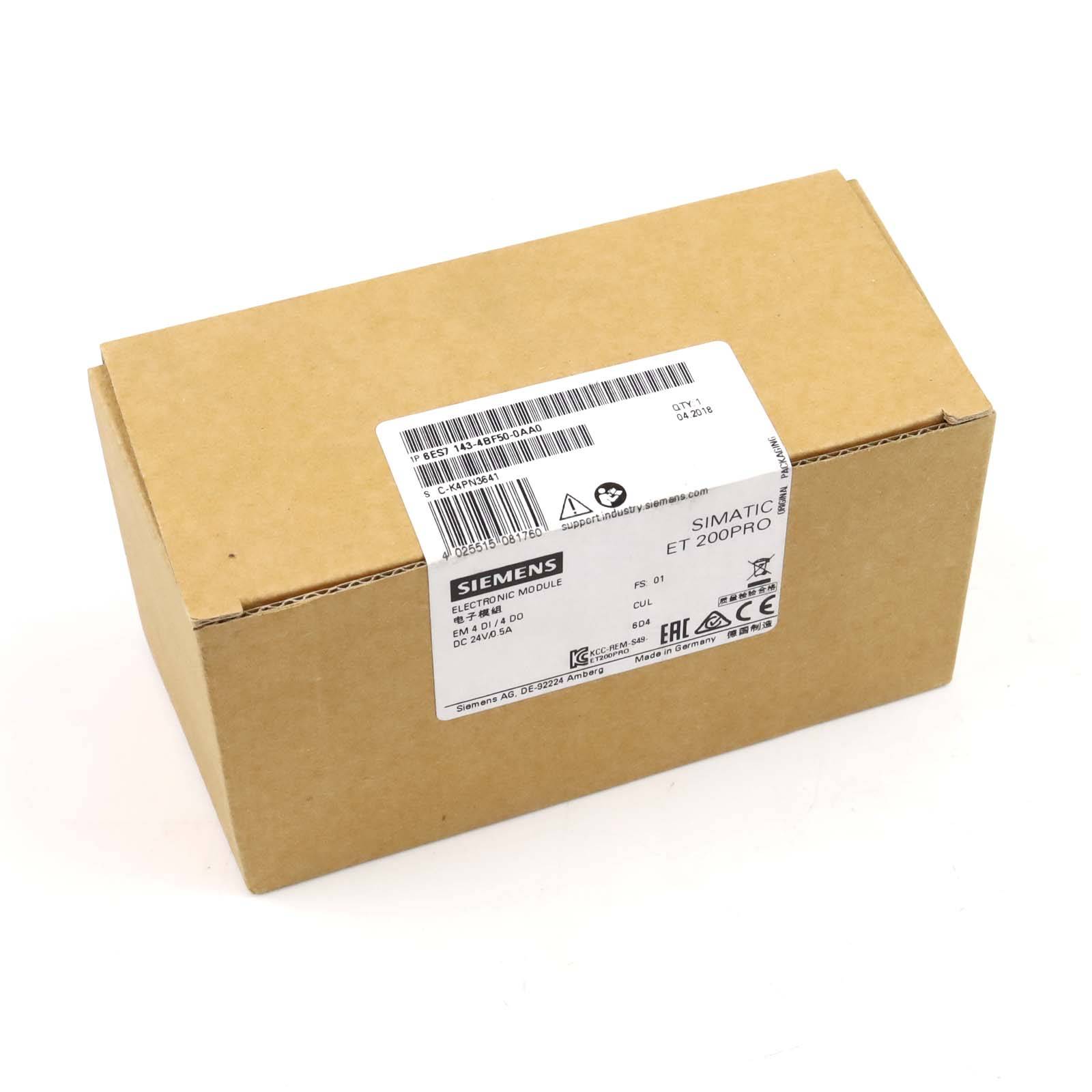 Simatic S7 ET200PRO 6ES7 143-4BF50-0AA0 FS:01 SIE-0